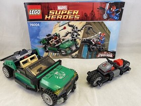 LEGO 76004 MARVEL SUPER HEROES ULTIMATE SPIDERMAN SET PRE-OWNED "NO" FIGURES