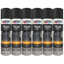 Dupli-Color TSP101, Trunk Spatter Paint, Black & Gray, 11 oz  Pack of 6