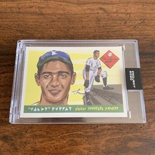 2020 Topps Project 2020 Card #89 - 1955 SANDY KOUFAX by Naturel With Box