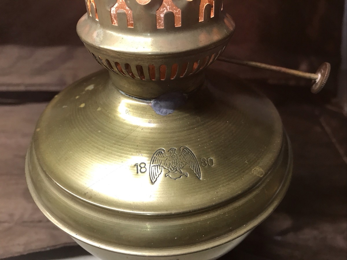 VTG ANTIQUE 1880 EAGLE BRASS OIL LAMP | eBay VTG ANTIQUE 1880 EAGLE BRASS OIL LAMP | eBay