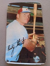1970 Topps Baseball Super Big Card #41 Rusty Staub Expos MLB 