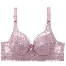 Plus Women Bra Push Up Bras 32-48 AA A B C D Underwire Brassiere Sexy Lingerie