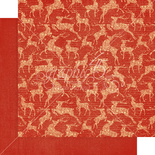 NEU Grafik 45 Muster und Volumenkörper 12" x 12" Weihnachtszeit - Bild 2 von 9