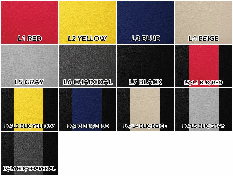 IGGEE S.LEATHER CUSTOM SEAT COVERS FOR 1991-1997 LEXUS GS300  13 COLORS - Image 4 of 4