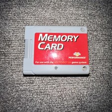 Nintendo 64 N64 Memory Card Performance P-302