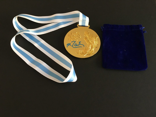 MIKE RAMSEY AUTOGRAPHED 1980 OLYMPIC GOLD MEDAL J.S.A. AUTHENTICATED - Picture 3 of 4