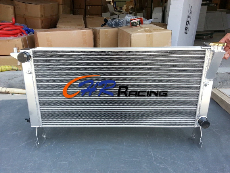 Radiador de aluminio + ventiladores para Hyundai Genesis cupé 4 cilindros 2,0 L L4 Turbo 2010-2012 Foto 4 de 4