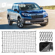 4'X6' Bungee Web Truck Bed Cargo Net Storage Organizer Mesh For Honda Ridgeline