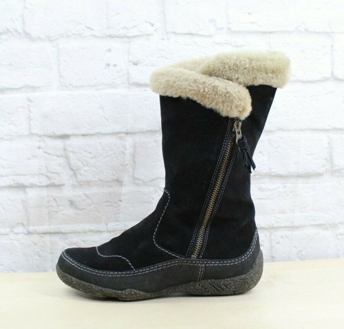 clarks fur lined boots