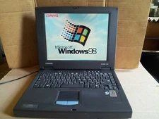 Compaq laptop ARMADA 110 series PP2100, Windows 98