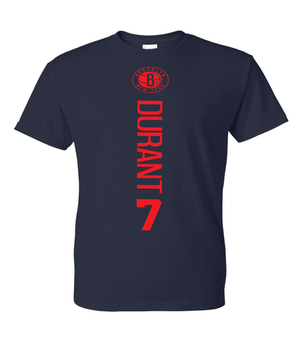 Brooklyn Nets Kevin Durant 7 Vertical T-Shirt - All Design Colors & Sizes S-5XL - Picture 24 of 25