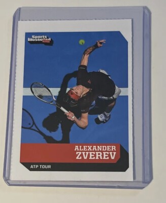 ALEXANDER ZVEREV ROOKIE 2018 Sports Illustrated SI For Kids Tennis Olympic Gold