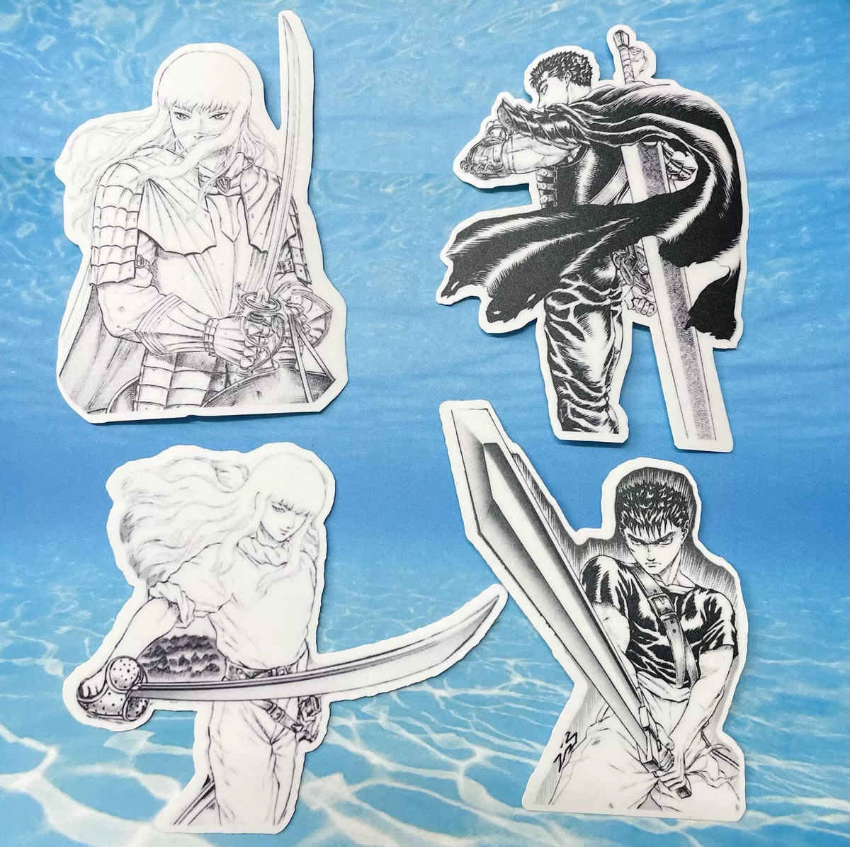 Berserk Anime Stickers for Sale