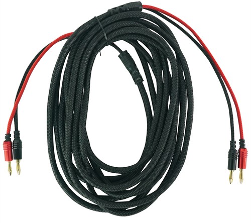 4) Rockville BN30 30 Foot 14 AWG 100% OFC Copper Banana to Banana Braided Cables - Picture 2 of 4