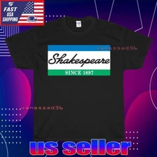 NEW SHIRT SHAKESPEARE FISHING TACKLE LOGO UNISEX T-SHIRT FUNNY USA SIZE S-5XL