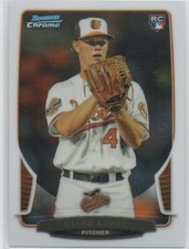 2013 Bowman Chrome Draft #24 Dylan Bundy LOS ANGELES ANGELS Rookie Card 2