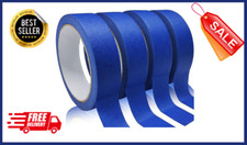 Blue Refinish Masking Tape Auto Body Paint Tape 4 Rolls painters tape Bule tape