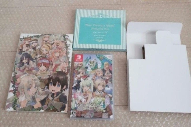 Nintendo switch Rune factory 4 Special Memorial Box Marvelous Japan Used Fantasy - Image 3 of 4