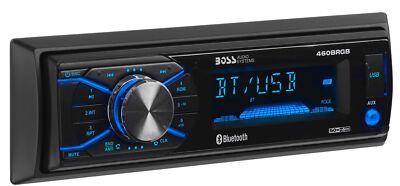 BOSS Audio Systems Elite 460BRGB AM FM USB AUX Bluetooth SDIN Car