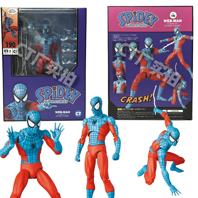 CT Toys Spiderman Mafex 190 Web-Man Action Figure | 6