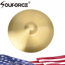 USA 18" 0.8mm Copper Alloy Crash Ride Cymbal Drum Set Percussion for Accessories