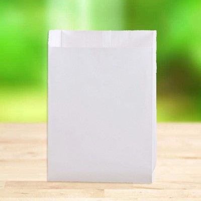  50pcs Disposable Food Paper Bags Chips Chicken Chop Shredded Cake Holder Bag
