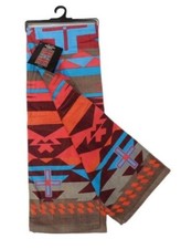 New Vibrant Oversized Sunset Southwest Bath B...