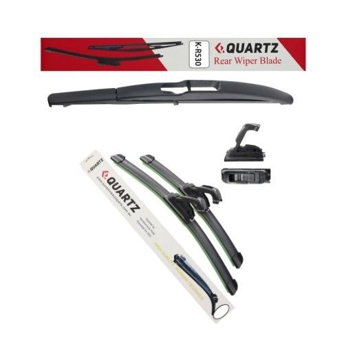 Quartz Windshield Wiper Blade Set BMW 1 Series E87 2004-2011 - Picture 1 of 2