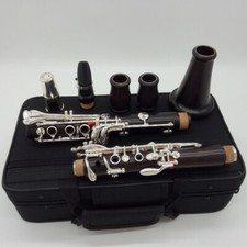 17 Keys high quality Ebony Bb Clarinet Student Silver Plated Keys