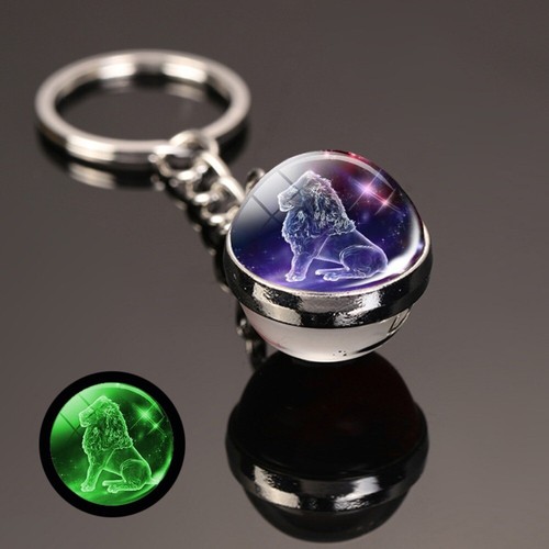 Alloy 12 Constellation Keychain Handbag Hanging Keyring - Picture 13 of 22
