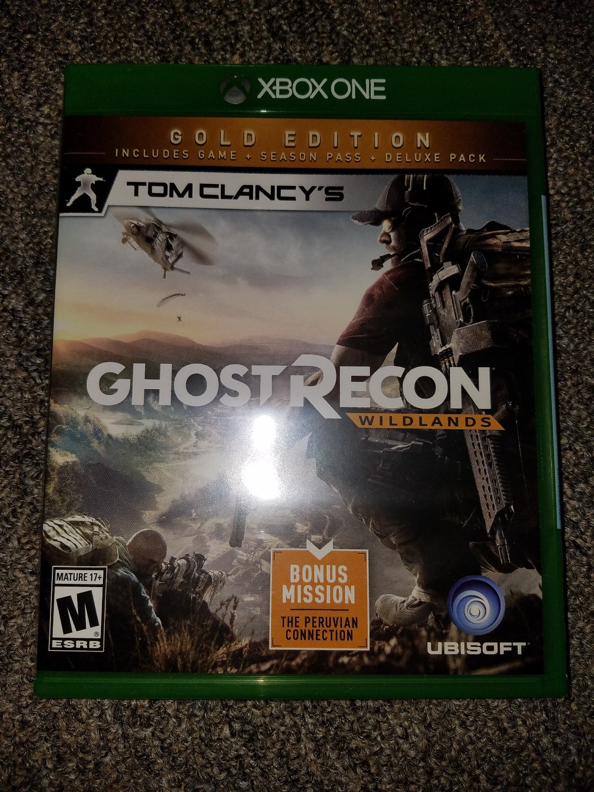 Tom Clancy's Ghost Recon Wildlands Gold Edition – Xbox One – PAL – Tr√®s Bon √©tat (complet)