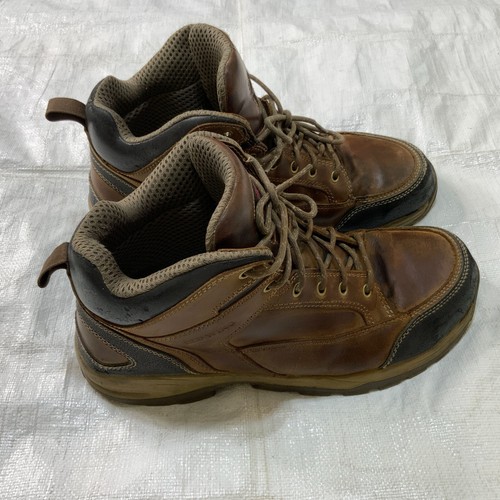 RED WING Hombres 6692 Truhiker Trabajo Senderismo Botas Seguridad Puntera Zapatos Marrón Talla 11 - Imagen 3 de 12