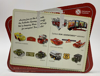 Disney Pixar Cars Mini Adventures Fillmore and Sarge Diecast Set