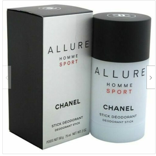 Chanel Allure Homme Sport Deodorant Stick For Men 2.0 Oz / 75 ml Brand New!