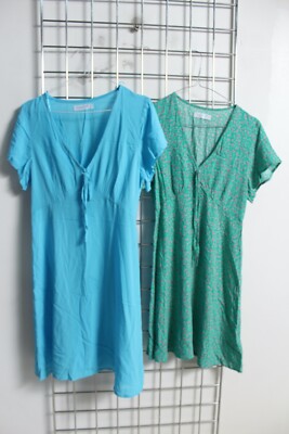 2 x Primark Damen gemischtes Sommerkleid Paket - Größe 8 (k25)