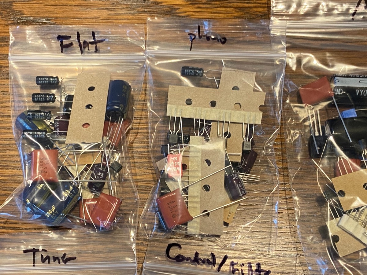 Pioneer SX-1250 COMPLETE Rebuild Kit Recap Set with Transistors