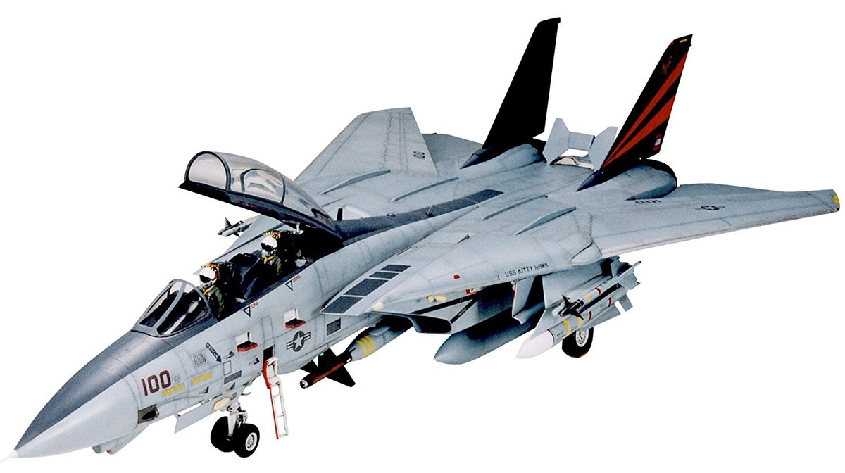 航空機・ヘリコプター TAMIYA 1/32 Grumman F-14A Tomcat Tamiya 1/32 Air Craft No.13 Grumman F-14 A Tomcat Black Knights