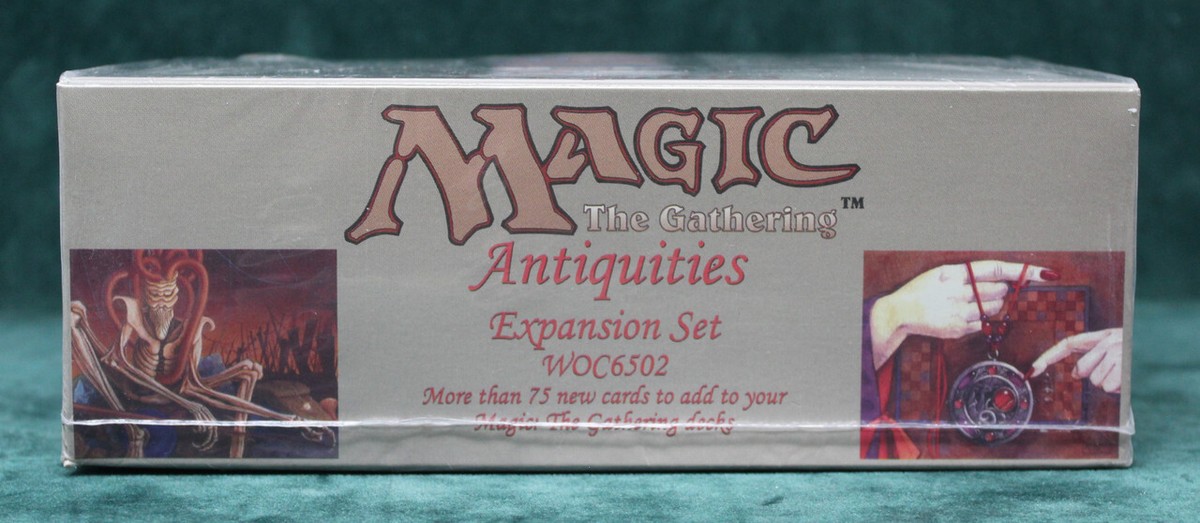 MTG Antiquities Booster Box RARE Gem Mint Condition (English MTG Antiquities Booster Box RARE Gem Mint Condition (English