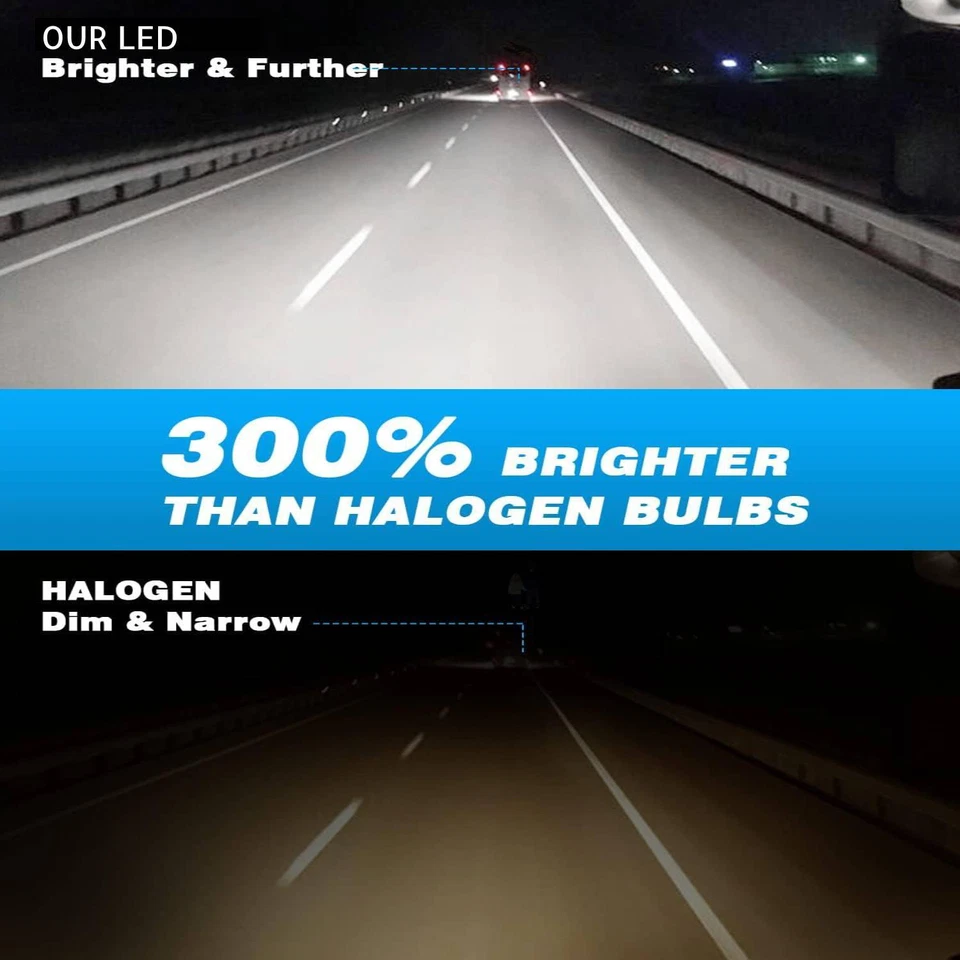 Para Honda Accord Sport 2016-2017 - 4X 6000K Bombillas LED haz alto bajo Foto 2 de 4