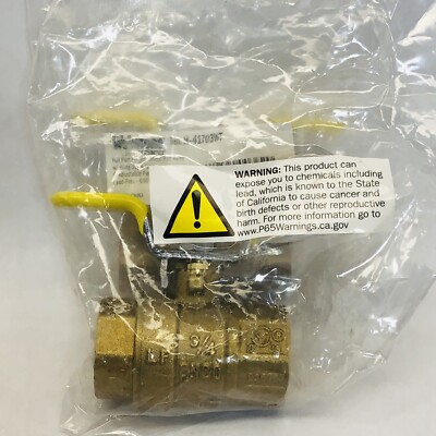 LOT OF 2 WEBSTONE #H-41703WT FULL PORT FORGED BRASS BALL VALVE W/WING STYLE