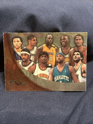 2001-02 Topps Chrome - Team Topps Shaquille O'Neal, Tim Duncan, Baron Davis...