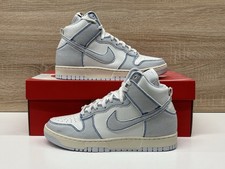 Nike Dunk High 1985 "Blue Denim" Taglia-9 Bianco Grigio Uomo (DQ8799 101) Nuove