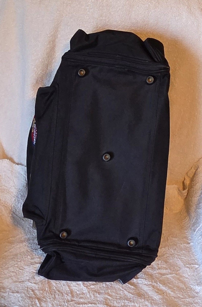 VTG Justin Boots Wrangler National Rodeo Finals Las Vegas Duffel Bag 2003 PRCA View 5