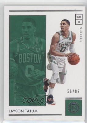 2018-19 Panini Encased 56/99 Jayson Tatum #99 1dn