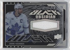 2023-24 SPx UD Black Obsidian Jerseys 17/99 John Tavares #OJ-JT