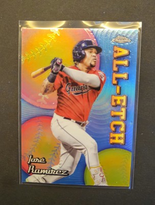 2024 Topps Chrome All-Etch #CAE-17 Jose Ramirez Cleveland Guardians