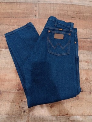 Men s Wrangler Straight Leg Cowboy Cut Sz 38 (2527)