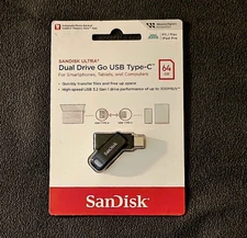 SanDisk Ultra Dual Drive Go USB Type C 64GB