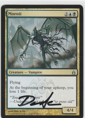 Magic the Gathering ~ Moroii ~ LP ~ Ravnica ~ Signed by Artist #4
