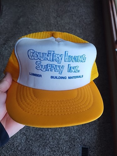 Vintage Country Living Supply INC SnapBack Kappe Netz Truckermütze Holzbau neu aus altem Lagerbestand - Bild 2 von 18